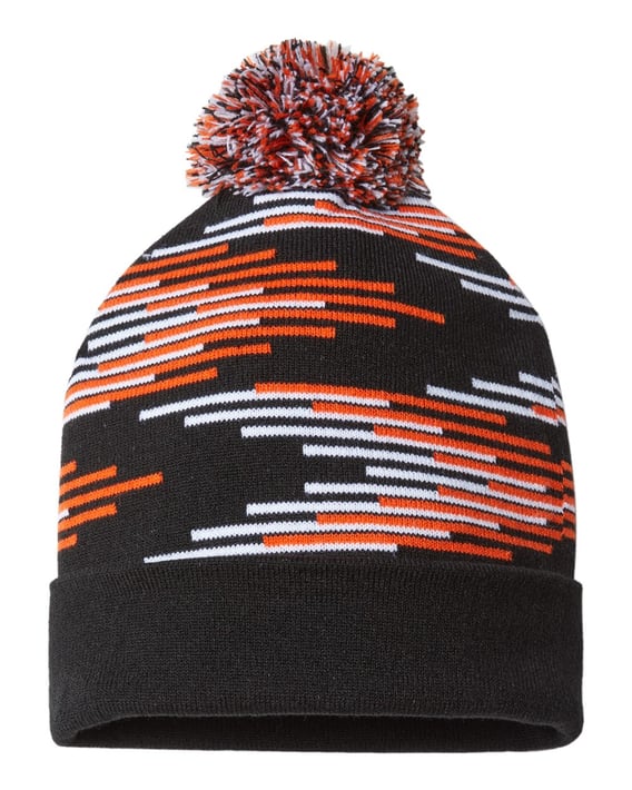 Front view of USA-Made Bar Beanie