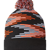 Front view of USA-Made Bar Beanie
