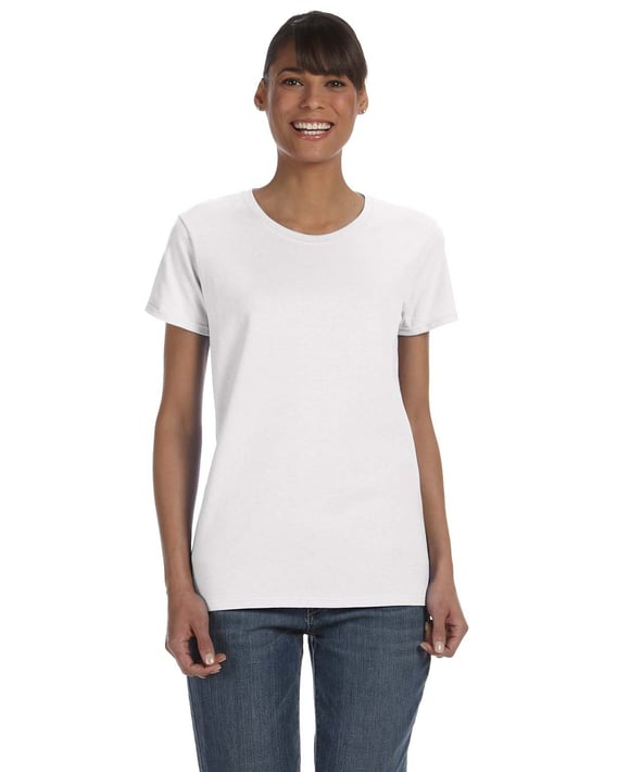 Front view of Ladies’ Heavy Cotton™ T-Shirt