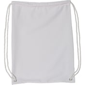 Front view of Mesh Drawstring Backpack