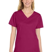 Front view of Women’s WorkFlex Mock Wrap Top
