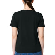 Back view of Women’s Stella Isla V-Neck Tee