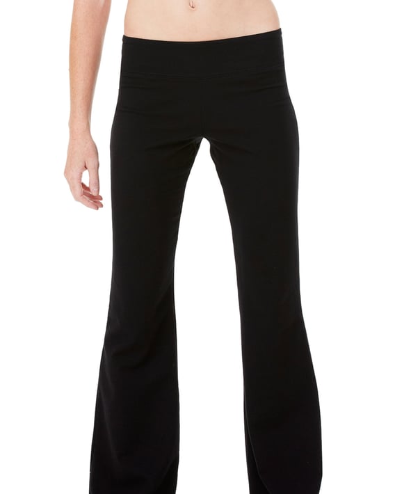 Front view of Ladies’ Cotton/Spandex Fitness Pant