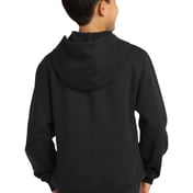 Back view of Youth Pullover Hooded Sweatshirt