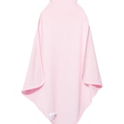 Back view of Terry Cloth Hooded Towel With Ears
