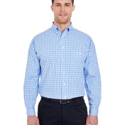 Front view of Men’s Medium-Check Woven