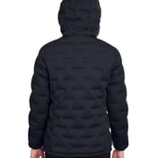 Back view of Women’s Loft Puffer Jacket