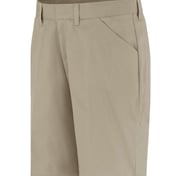Side view of Women’s Flat Front Shorts – Plus