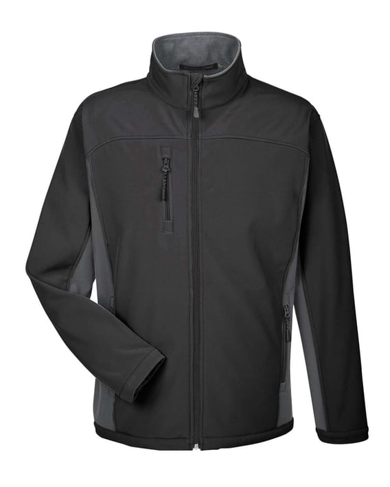 Front view of Soft Shell Colorblock Jacket