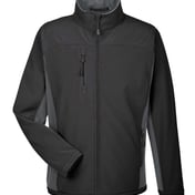 Front view of Soft Shell Colorblock Jacket