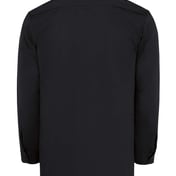 Back view of Industrial Cotton Long Sleeve Work Shirt – Tall Sizes