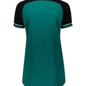 Back view of Women’s Classic V-Neck Jersey
