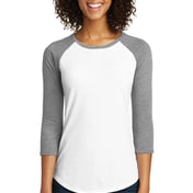 Front view of Women’s Fitted Very Important Tee&reg; 3/4-Sleeve Raglan