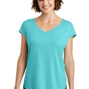Front view of Women’s Drapey Cross-Back Tee