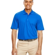 Front view of Men’s Radiant Performance Piqué Polo WithReflective Piping