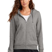 Front view of Women’s Club Fleece Sleeve Swoosh Full-Zip Hoodie