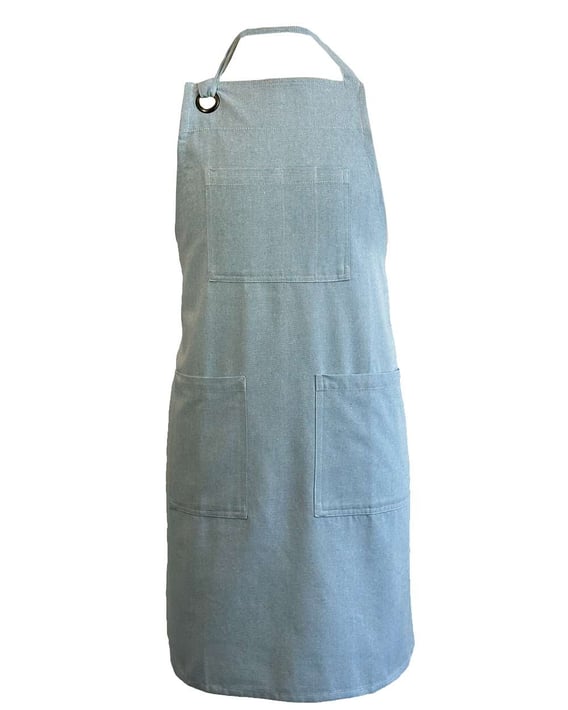 Front view of 5-Pocket Recycled Cotton Apron