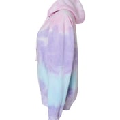 Side view of Tie-Dyed Hooded Sweatshirt