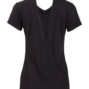 Back view of Women’s Bella Crossback T-Shirt