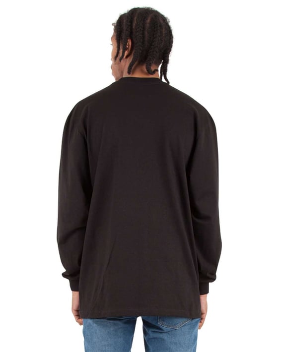 Back view of Max Heavyweight Long Sleeve T-Shirt