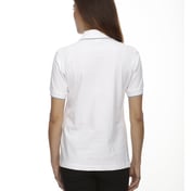 Back view of Ladies’ Cotton Jersey Polo