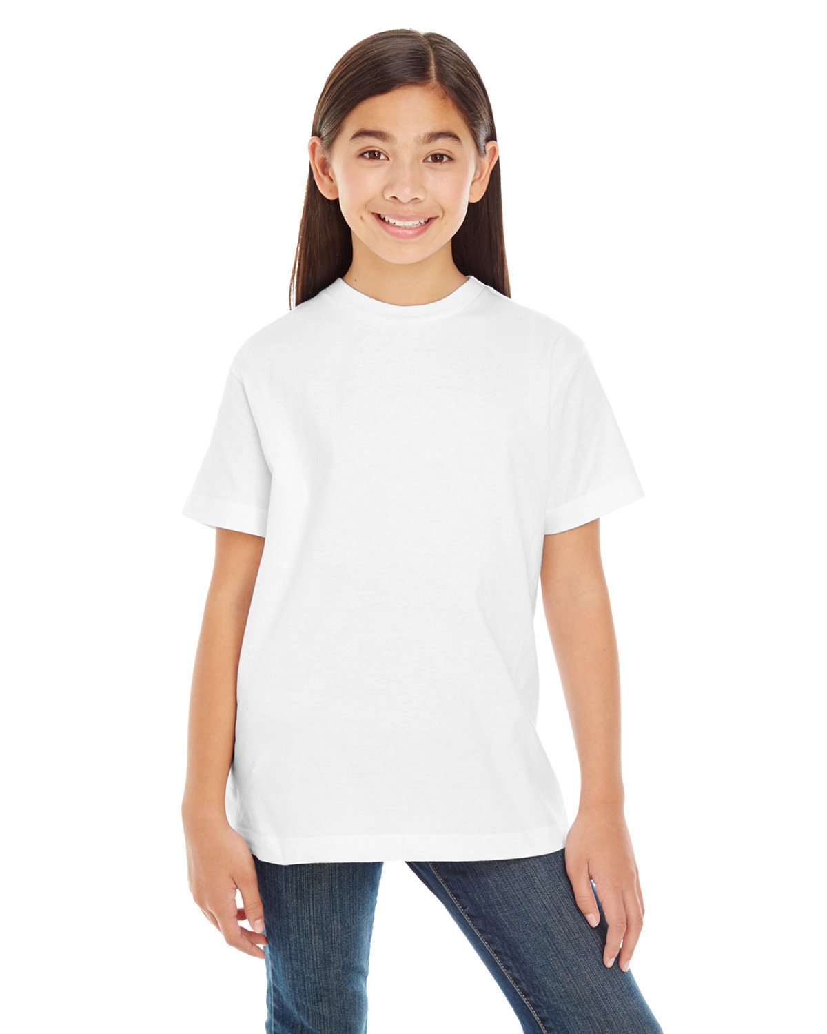 Front view of Youth Premium Jersey T-Shirt