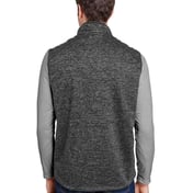 Back view of Compass Bonded M Nge Sweater Fleece Vest