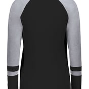 Back view of Women’s Triblend Fanatic 2.0 Long Sleeve T-Shirt
