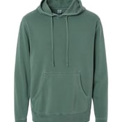 Front view of Midweight Pigment-Dyed Hooded Sweatshirt