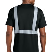 Back view of Enhanced Visibility Segmented Tape Tee