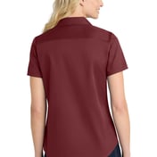 Back view of Women’s Short Sleeve SuperPro React Twill Shirt
