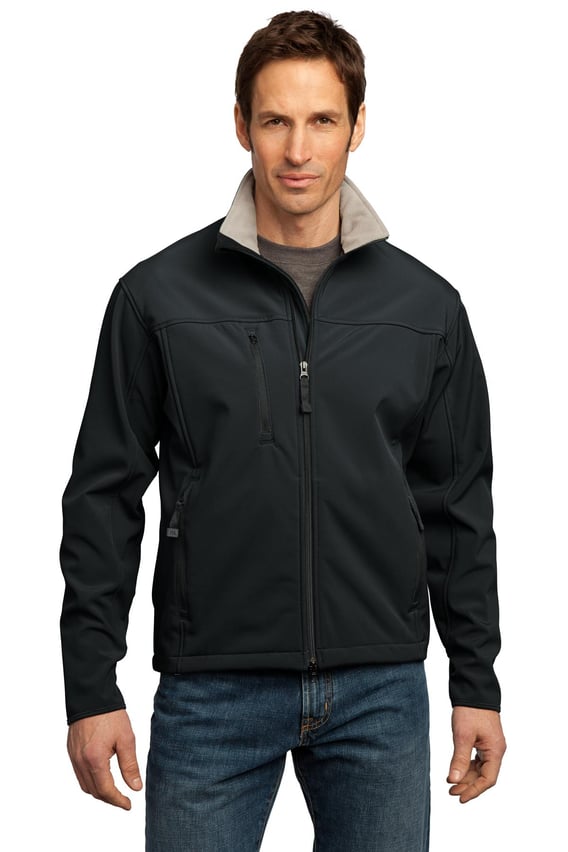 Front view of Tall Glacier® Soft Shell Jacket