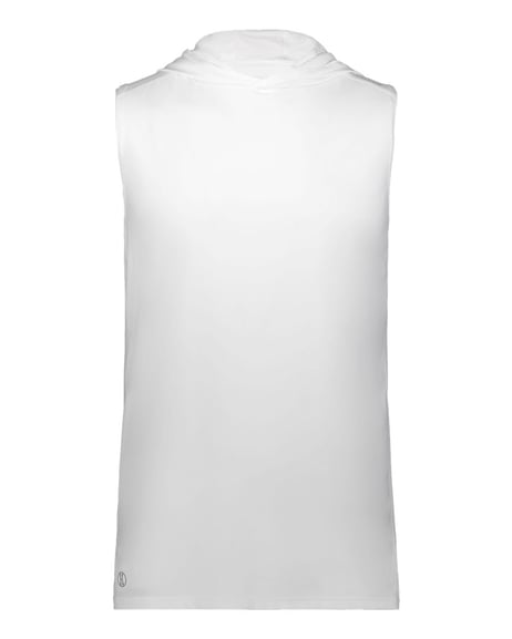 Front view of CoolCore® Sleeveless Hooded T-Shirt