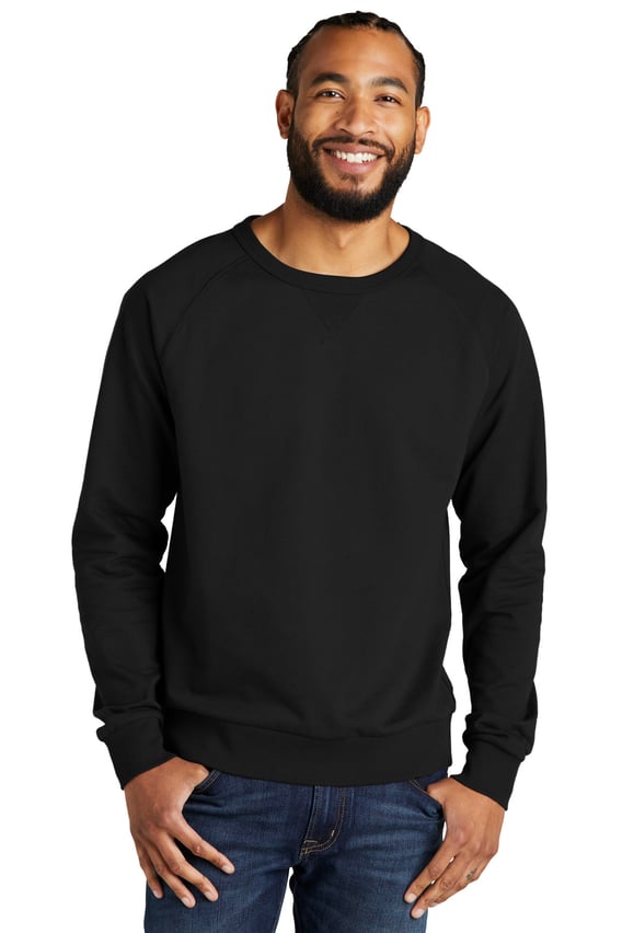 Front view of Unisex Organic French Terry Crewneck Sweatshirt