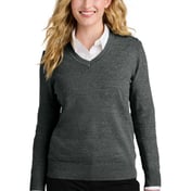 Front view of Women’s Easy Care V-Neck Sweater