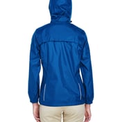 Back view of Ladies’ Climate Seam-Sealed Lightweight Variegated Ripstop Jacket