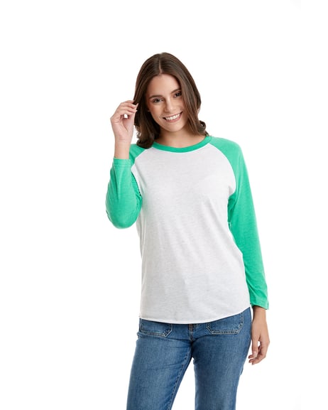 Unisex Triblend 3/4-Sleeve Raglan