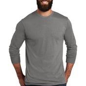 Front view of Unisex Tri-Blend Long Sleeve Tee