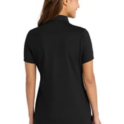 Back view of Women’s Stretch Pique Polo