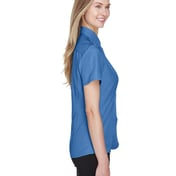 Side view of Ladies’ Barbados Textured Camp Shirt