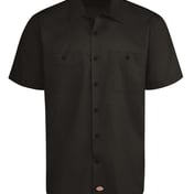 Front view of Industrial Worktech Ventilated Short Sleeve Work Shirt – Tall Sizes