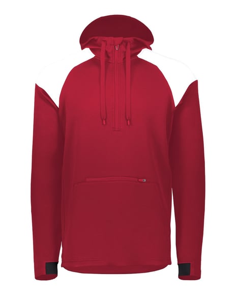 Front view of Limitless Quarter-Zip Hooded Pullover