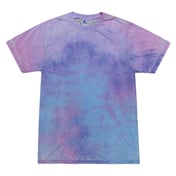 Front view of Festival Tie-Dyed Burnout T-Shirt