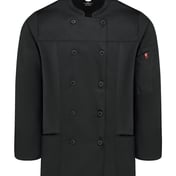 Front view of Women’s Deluxe Airflow Chef Coat