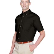 Side view of Easy Blend™ Twill Dress Shirt With Stain-Release