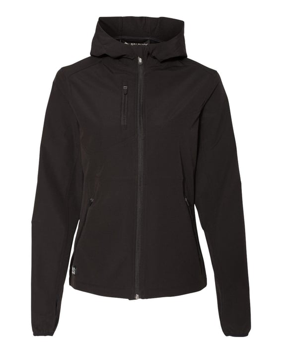 Front view of Women’s Ascent Soft Shell Hooded Jacket
