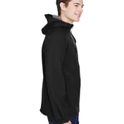 Side view of Men’s Prospect Two-Layer Fleece Bonded Soft Shell Hooded Jacket