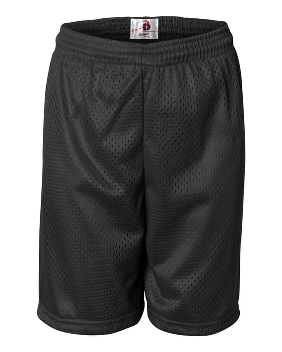 Front view of Youth Pro Mesh 6″ Shorts