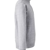 Side view of Unisex Pilbloc™ Quarter-Zip Pullover Sweater