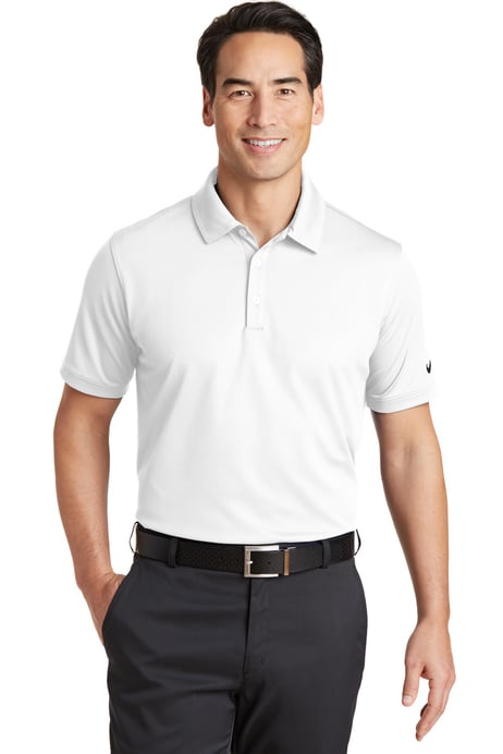Front view of Dri-FIT Solid Icon Pique Modern Fit Polo